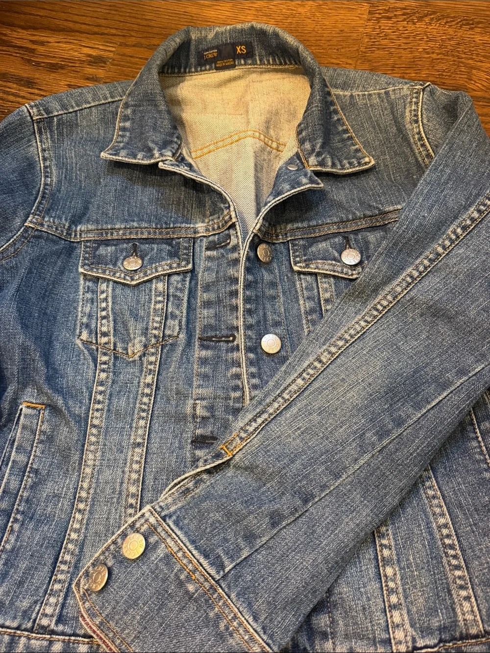 J. Crew Women's XS Blue Denim Jacket